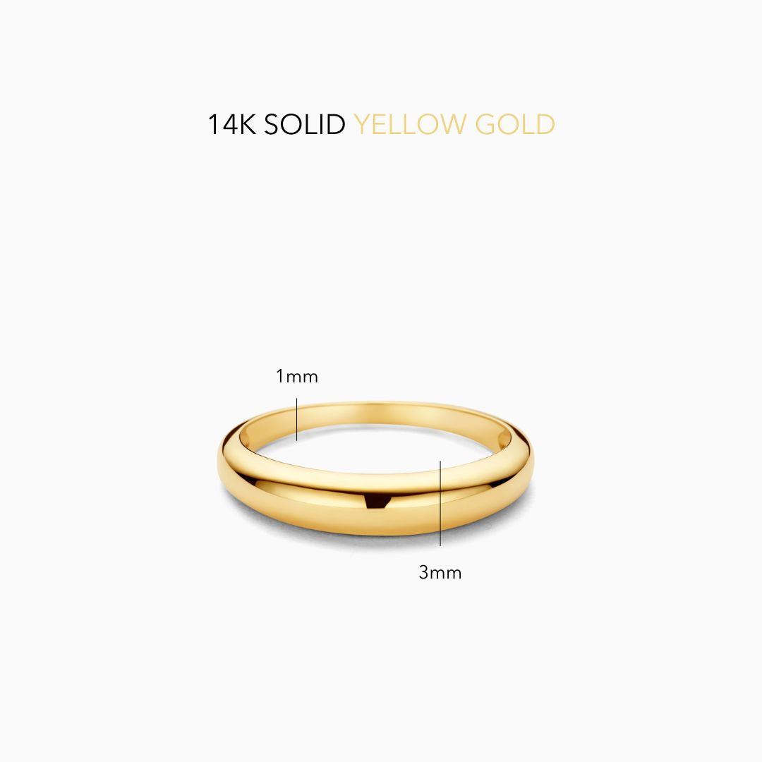 Anello Midi Dome