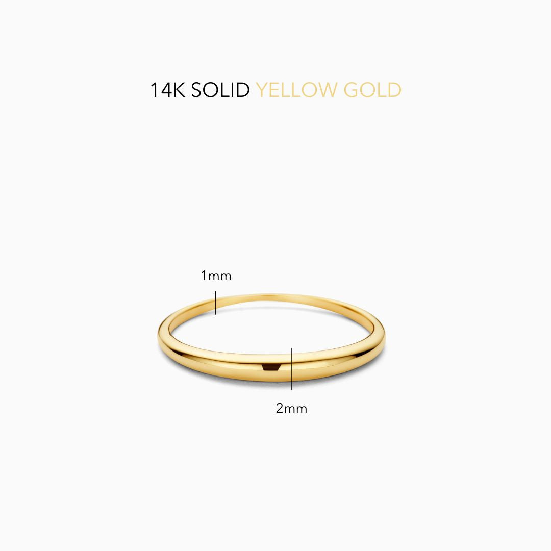 Anello Slim Dome