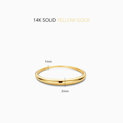 Anello Slim Dome