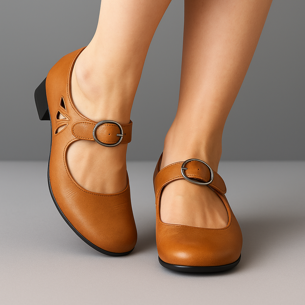 Denisa™ – Sandali ortopedici in pelle