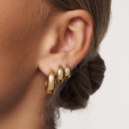 Orecchini a cerchio Rue Statement