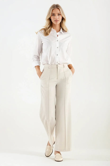 Pantalone Colore Crema